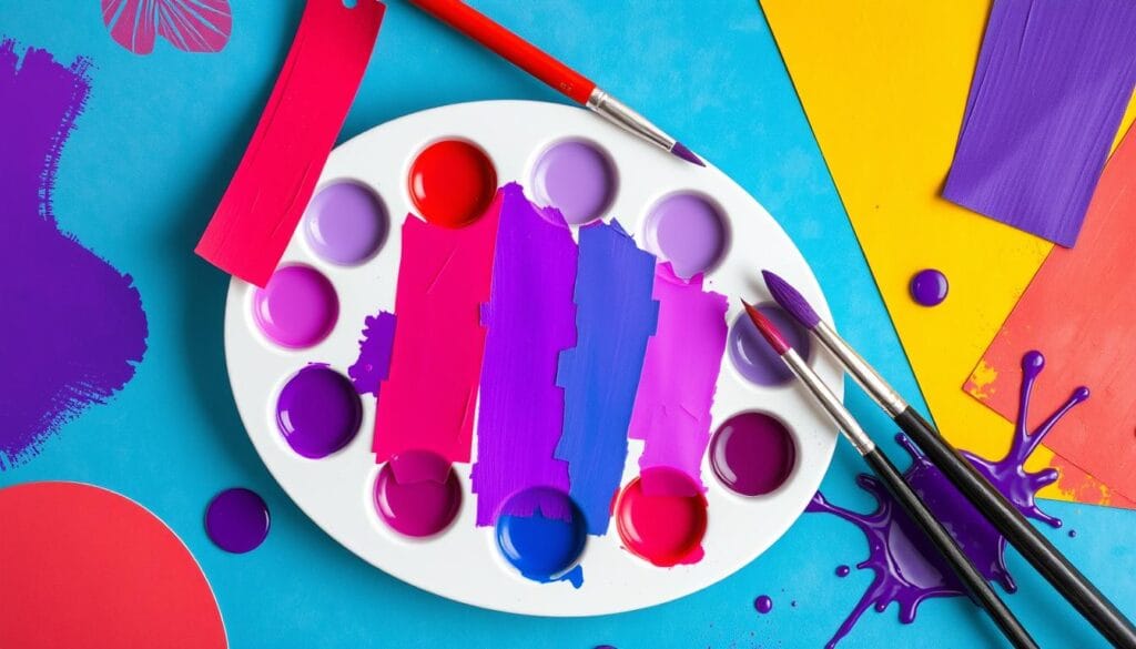 Purple Color Mixing Techniques Purple Color Mixing Techniques