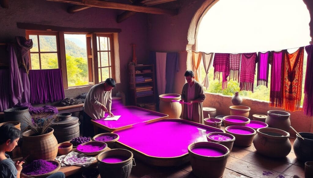 historical figures in dye production