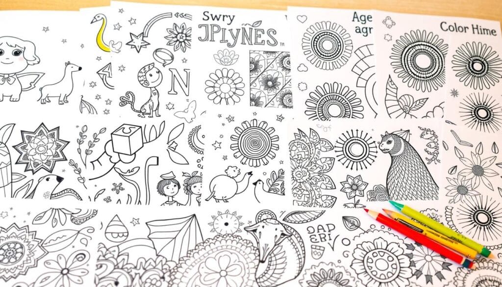 Age-Appropriate Coloring Pages