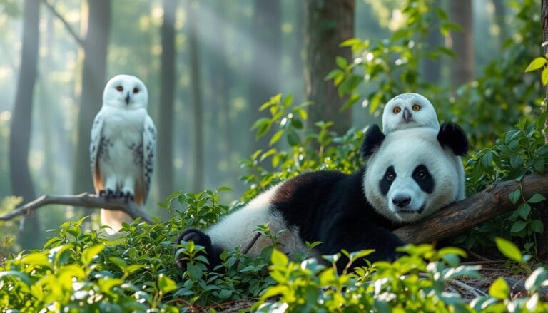 Black-and-White Animals
