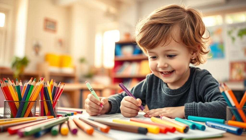 Child Development Through Coloring