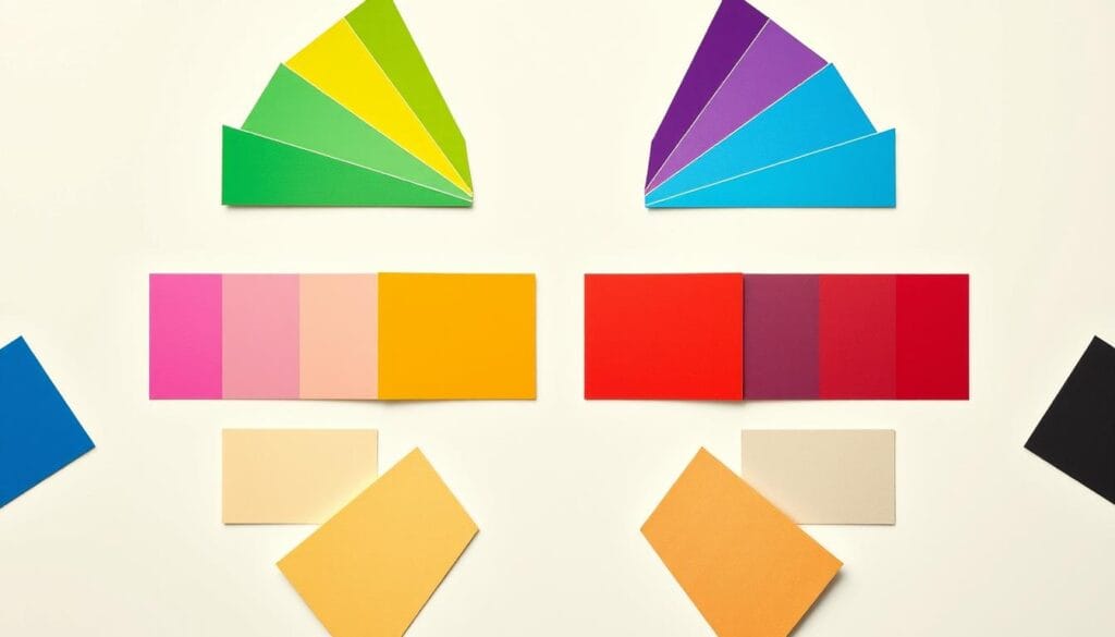 Color Theory Attributes Visualization