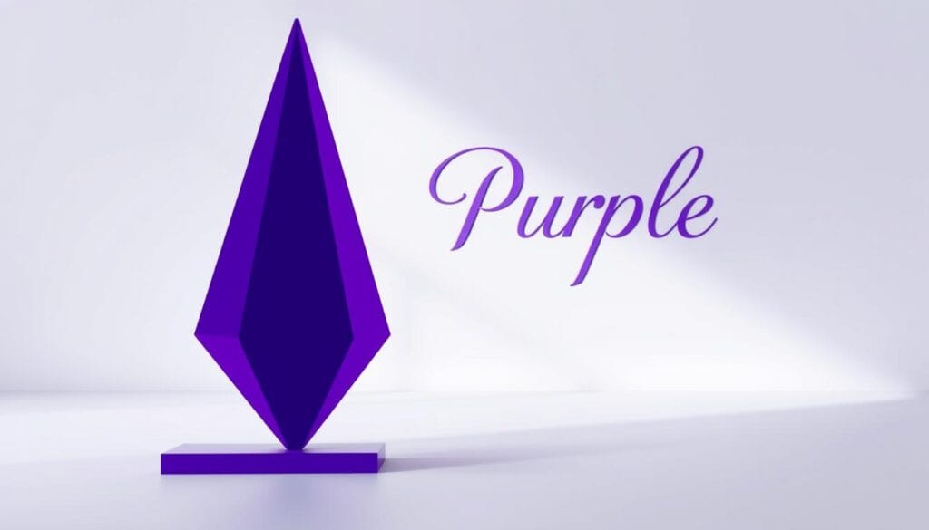 Purple Branding in Modern Design
